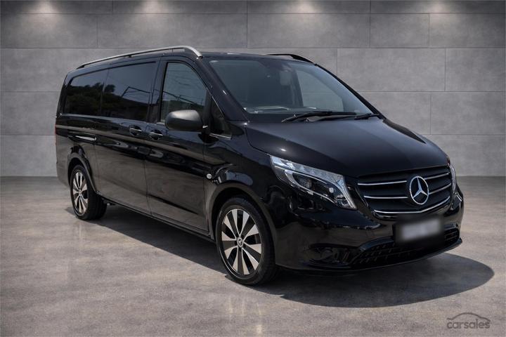Black Mercedes-Benz Vito